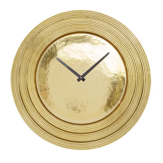 24" Aluminum Coastal Wall Clock
